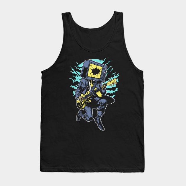 Death Rock Tank Top by drewbacca